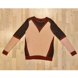 Y.A.S Colorblock Sweater size M